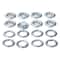 12 Packs: 8 ct. (96 total) 7/16" Silver Eyelets by Loops & Threads™